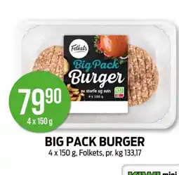 Kiwi BIG PACK BURGER tilbud