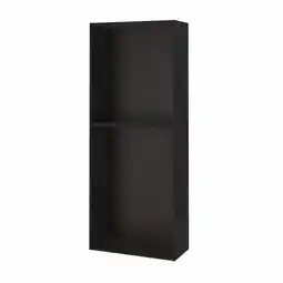 IKEA Metod Høyskapstamme, tremønstret svart, 80x37x200 cm tilbud