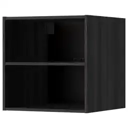 IKEA Metod Veggskapstamme, kjøl/ovn, tremønstret svart, 60x60x60 cm tilbud