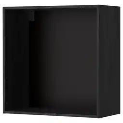 IKEA Metod Veggskapstamme, tremønstret svart, 80x37x80 cm tilbud