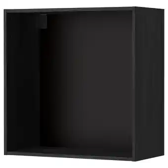 IKEA Metod Veggskapstamme, tremønstret svart, 80x37x80 cm tilbud