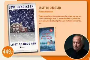 Ark Bokhandel LYSET DE DØDE SER, NOK 449 tilbud