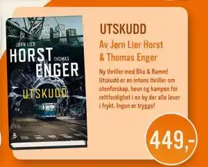 Ark Bokhandel UTSKUDD, NOK 449 tilbud