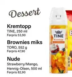 Nærbutikken Kremtopp tilbud