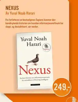 Ark Bokhandel NEXUS, NOK 249 tilbud