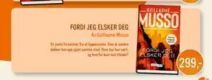 FORDI JEG ELSKER DEG, NOK 299