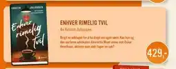 Ark Bokhandel ENHVER RIMELIG TVIL, NOK 429 tilbud