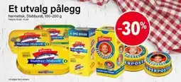 Nærbutikken Et utvalg pålegg tilbud