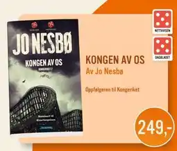 Ark Bokhandel KONGEN AV OS, NOK 249 tilbud