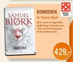 Ark Bokhandel BOMBEREN, NOK 429 tilbud