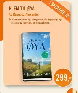Ark Bokhandel HJEM TIL ØYA, NOK 299 tilbud