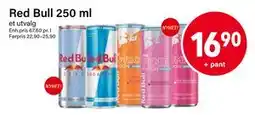 Nærbutikken Red Bull 250 ml, NOK 16.9 tilbud