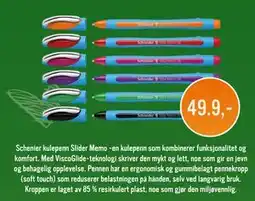 Ark Bokhandel Schneider Slider Memo, NOK 49.9 tilbud