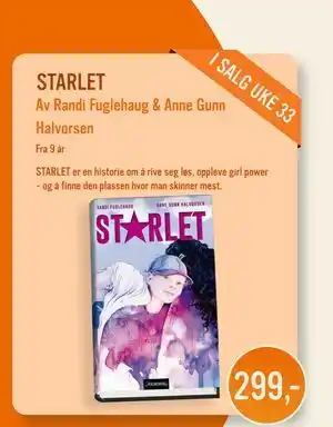 Ark Bokhandel STARLET, NOK 299 tilbud