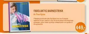 Ark Bokhandel FABELAKTIG BARNESTRIKK, NOK 449 tilbud