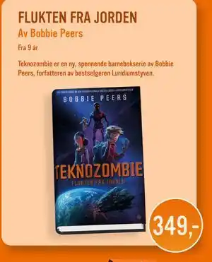 Ark Bokhandel FLUKTEN FRA JORDEN, NOK 349 tilbud