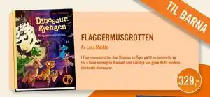 Ark Bokhandel FLAGGERMUSGROTTEN, NOK 329 tilbud