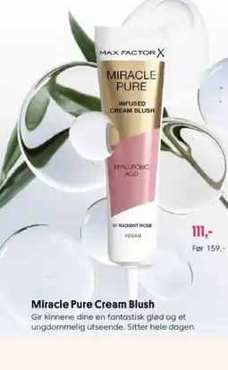 VITA Miracle Pure Cream Blush tilbud
