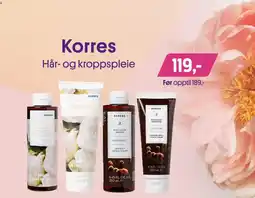 VITA Korres Hår- og kroppspleie tilbud