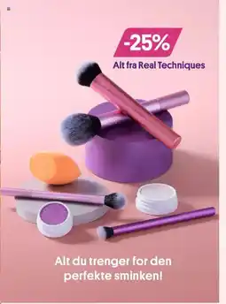 VITA Alt fra Real Techniques tilbud