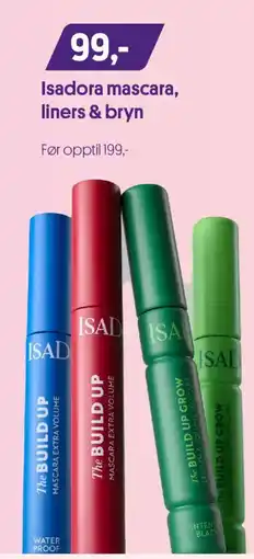 VITA Isadora mascara, liners & bryn tilbud