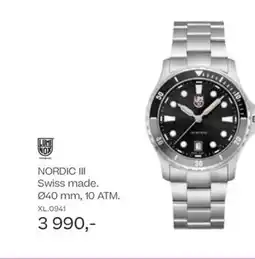 Bjørklund NORDIC III Swiss made. tilbud