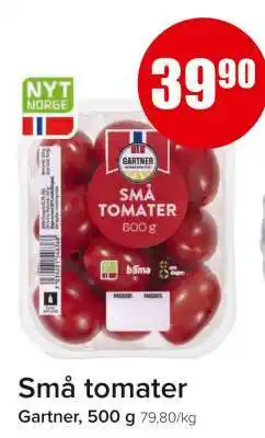 Spar Små tomater tilbud