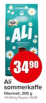 Spar ALI Sommerkaffe tilbud