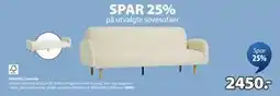 JYSK PARADIS sovesofa, NOK 2450 tilbud