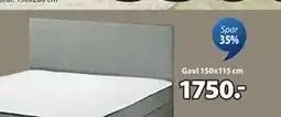 JYSK Gavl, NOK 1750 tilbud