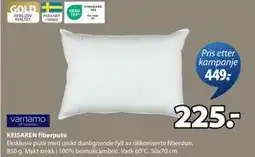 JYSK KEISAREN fiberpute, NOK 225 tilbud