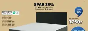JYSK Gavl 150x115 cm, NOK 1750 tilbud