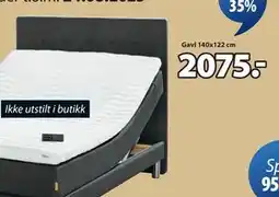 JYSK Gavl, NOK 2075 tilbud