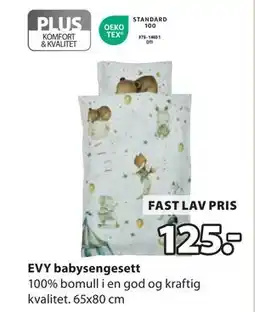 JYSK EVY babysengesett, NOK 125 tilbud