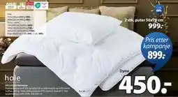 JYSK EXCLUSIVE fiberdyne tilbud