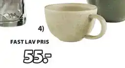 JYSK DANFRED krus, NOK 55 tilbud