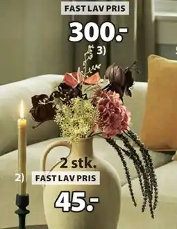 JYSK GODFRED kunstig bukett, NOK 300 tilbud