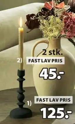 JYSK BERTEL kronelys, NOK 45 tilbud
