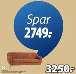 JYSK EGEDAL sofa, NOK 3250 tilbud