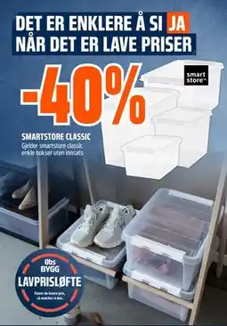 Obs Bygg SMARTSTORE CLASSIC tilbud