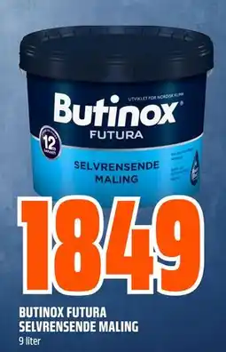 Obs Bygg BUTINOX FUTURA SELVRENSENDE MALING, NOK 1849 tilbud