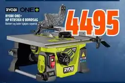 Obs Bygg RYOBI ONE+ HP RTBS18X-0 BORDSAG, NOK 4495 tilbud