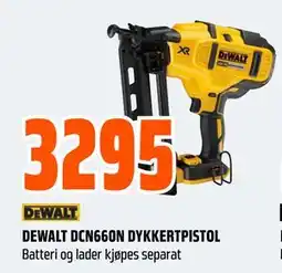 Obs Bygg DEWALT DCN660N DYKKERTPISTOL, NOK 3295 tilbud