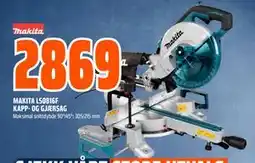 Obs Bygg MAKITA LS0816F KAPP- OG GJÆRSAG, NOK 2869 tilbud