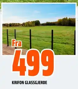 Obs Bygg KRIFON GLASSGJERDE tilbud