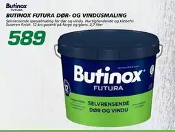 Coop Byggmix BUTINOX FUTURA DØR- OG VINDUSMALING, NOK 589 tilbud