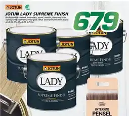 Coop Byggmix JOTUN LADY SUPREME FINISH, NOK 679 tilbud