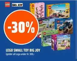 Coop Obs LEGO SMALL TOY BIG JOY tilbud