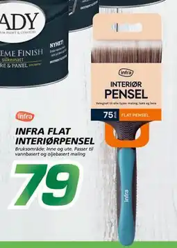 Coop Byggmix INFRA FLAT INTERIØRPENSEL, NOK 79 tilbud