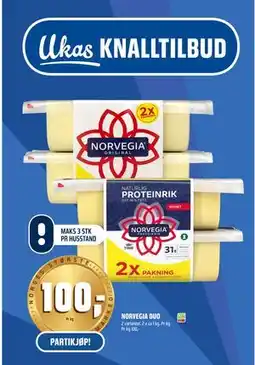 Coop Obs NORVEGIA DUO, NOK 100 tilbud